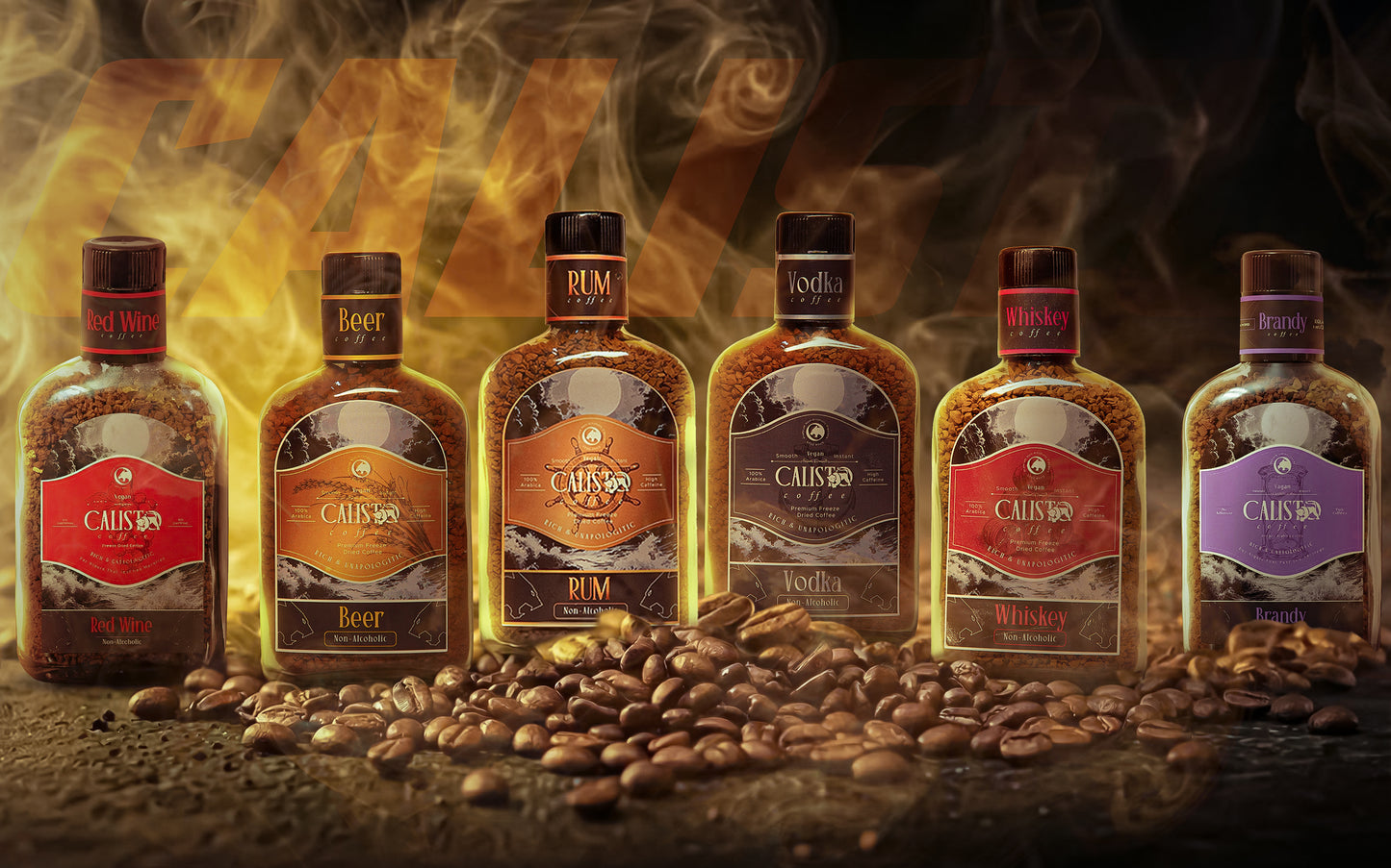 The After-Dark Collection – 6 Jar Coffee Bundle- Non-Alcoholic