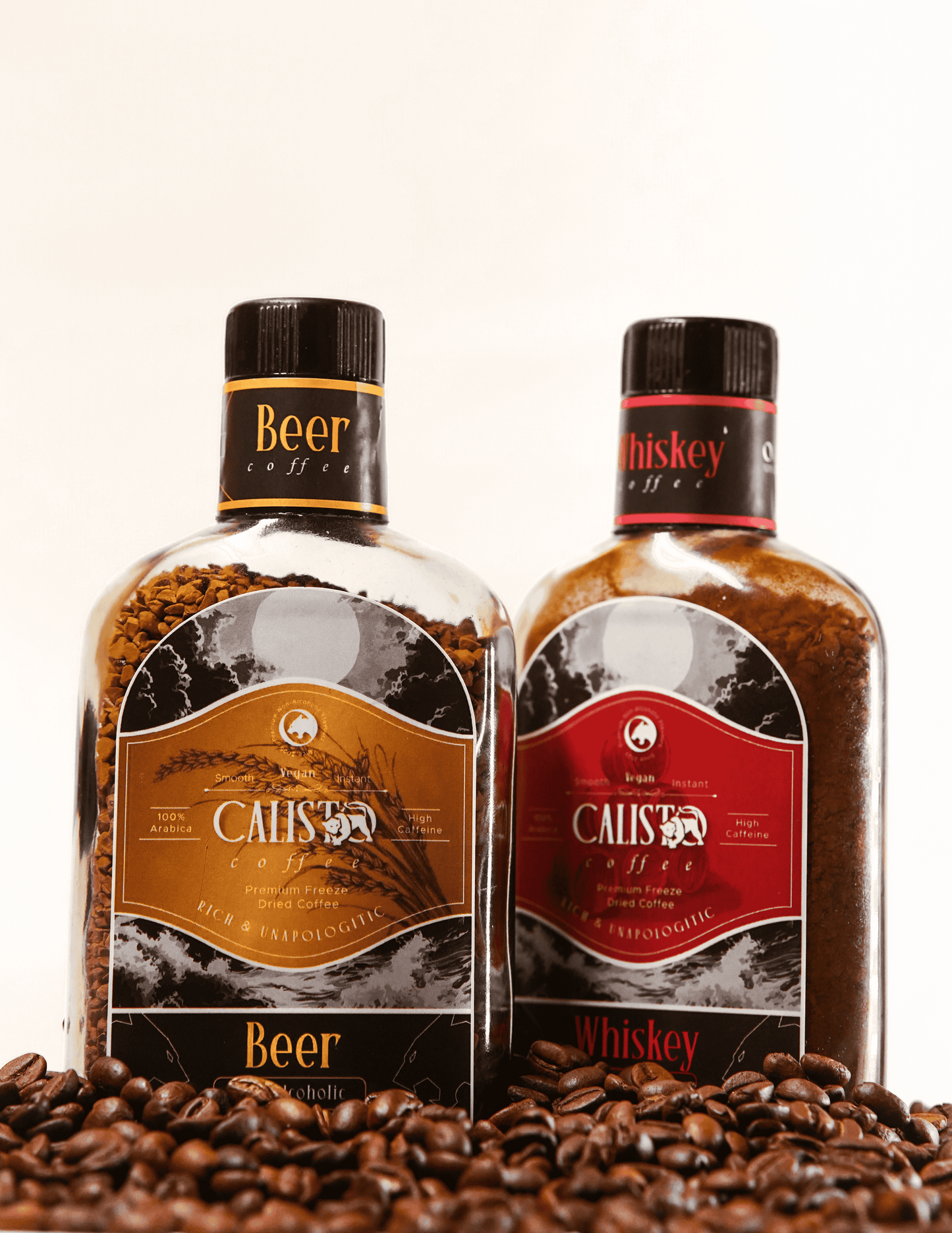 Smoke and Malt Duo- 2 Jar Coffee Bundle (Whiskey and Beer)