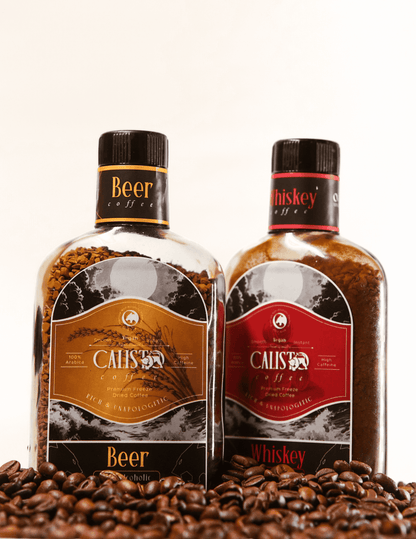 Smoke and Malt Duo- 2 Jar Coffee Bundle (Whiskey and Beer)- Non-Alcoholic