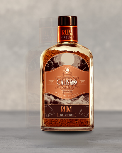Rum Rager – Dark Rum Flavored Coffee | Rich, Spiced & Bold Taste | 100% Non-Alcoholic Premium Coffee