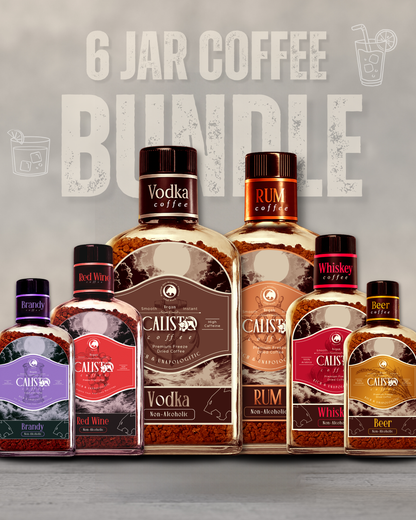 The After-Dark Collection – 6 Jar Coffee Bundle- Non-Alcoholic