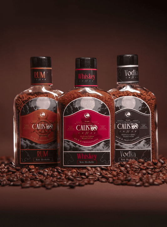 The Midnight Pack – 3 Jar Coffee Bundle (Rum, Vodka and Whiskey Flavor)