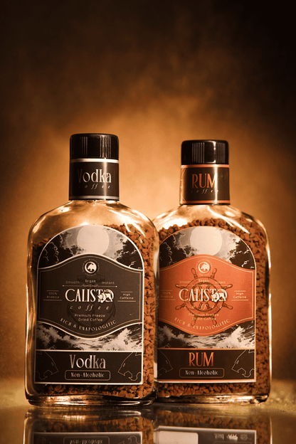 Flame & Frost Duo- 2 Jar Coffee Bundle (Rum and Vodka)- Non-Alcoholic