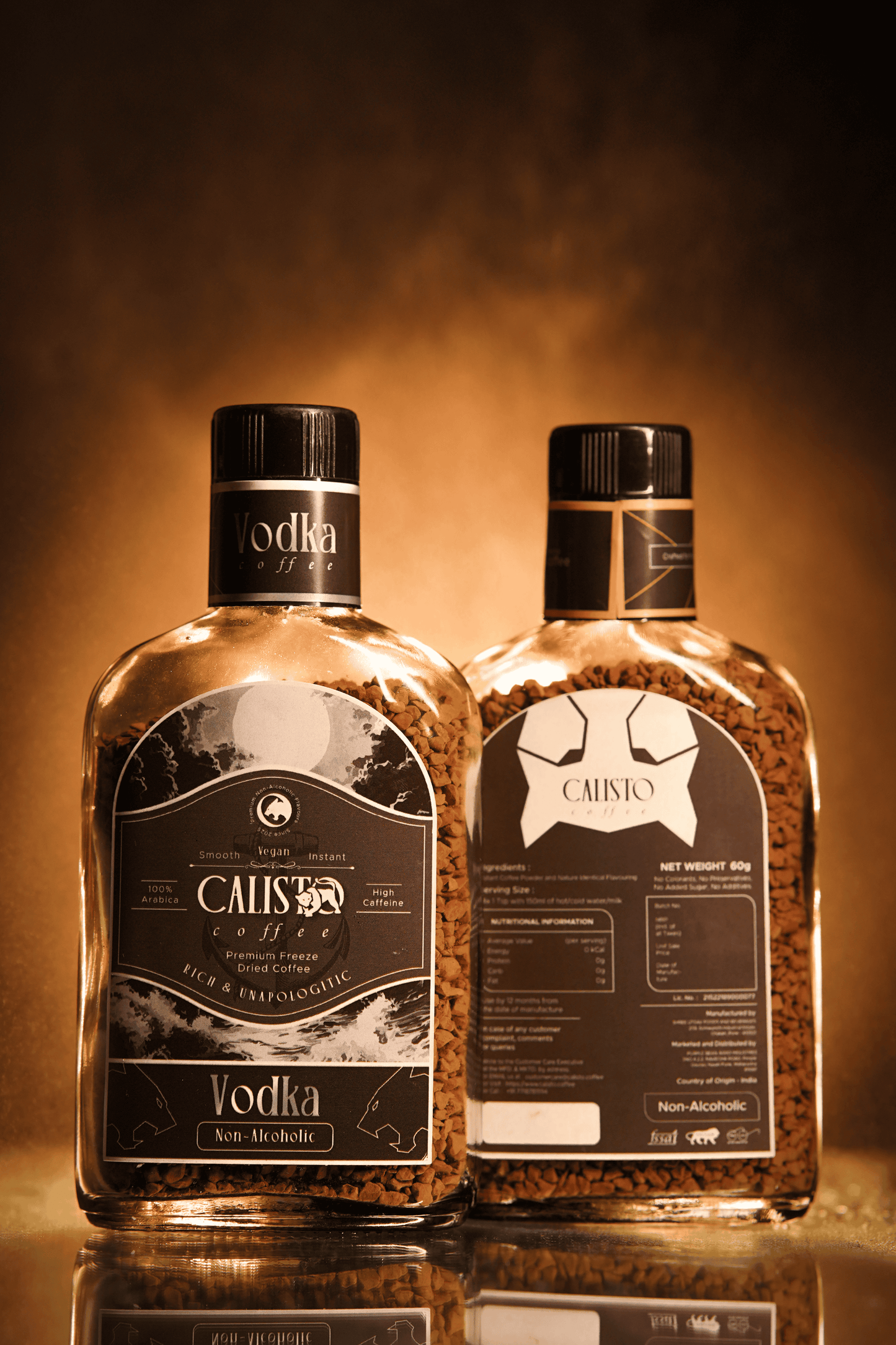 Flame & Frost Duo- 2 Jar Coffee Bundle (Rum and Vodka)