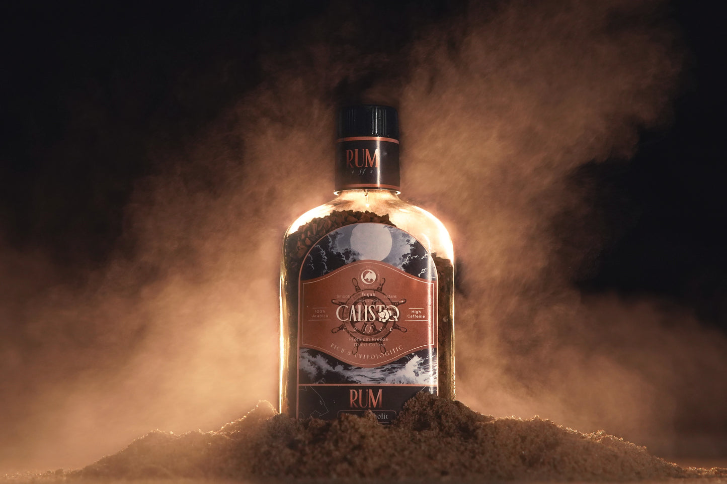 Rum-Flavoured Coffee (Non-Alcoholic) || Dark Pour