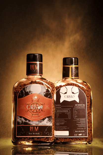 Flame & Frost Duo- 2 Jar Coffee Bundle (Rum and Vodka)- Non-Alcoholic