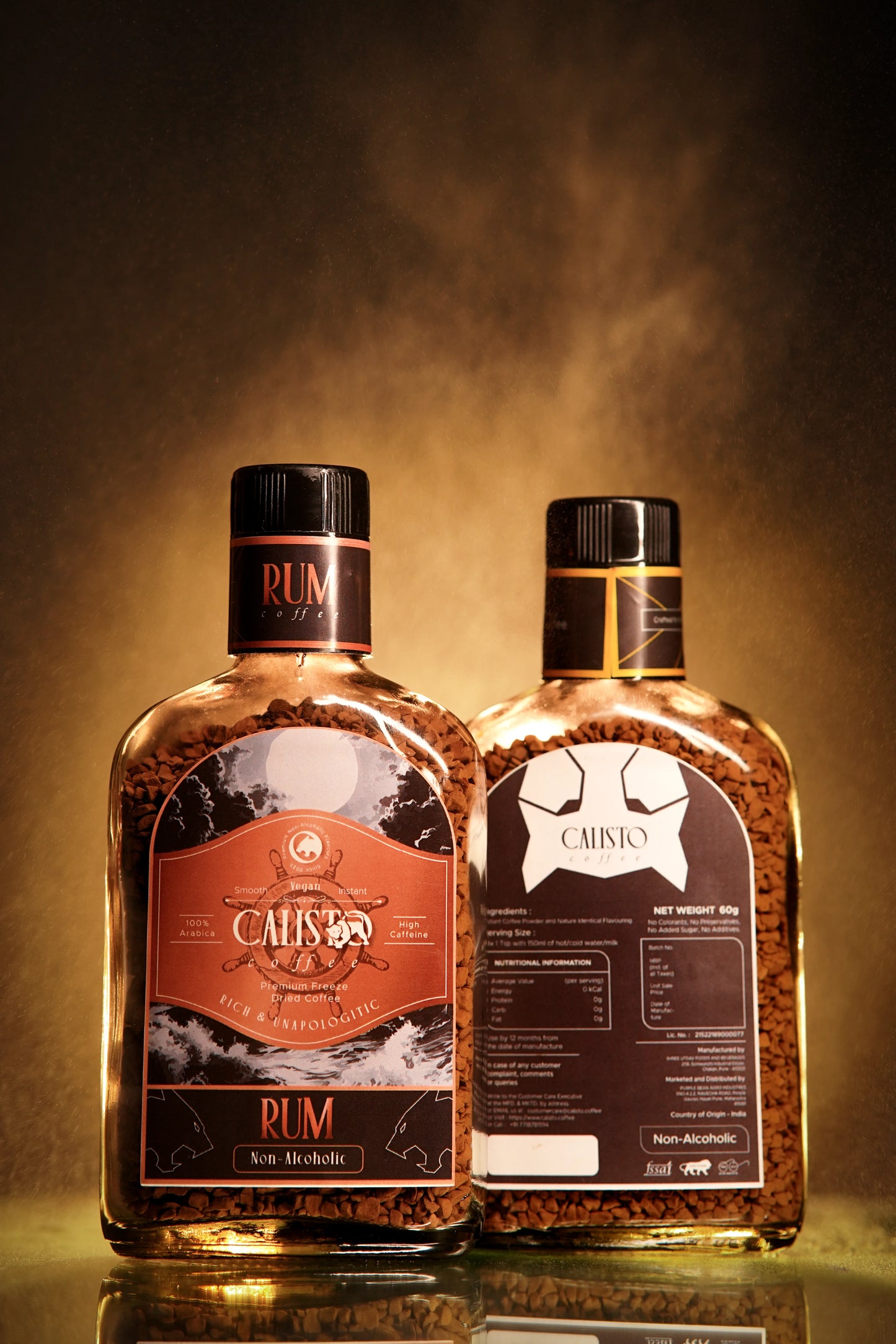 Rum-Flavoured Coffee (Non-Alcoholic) || Dark Pour